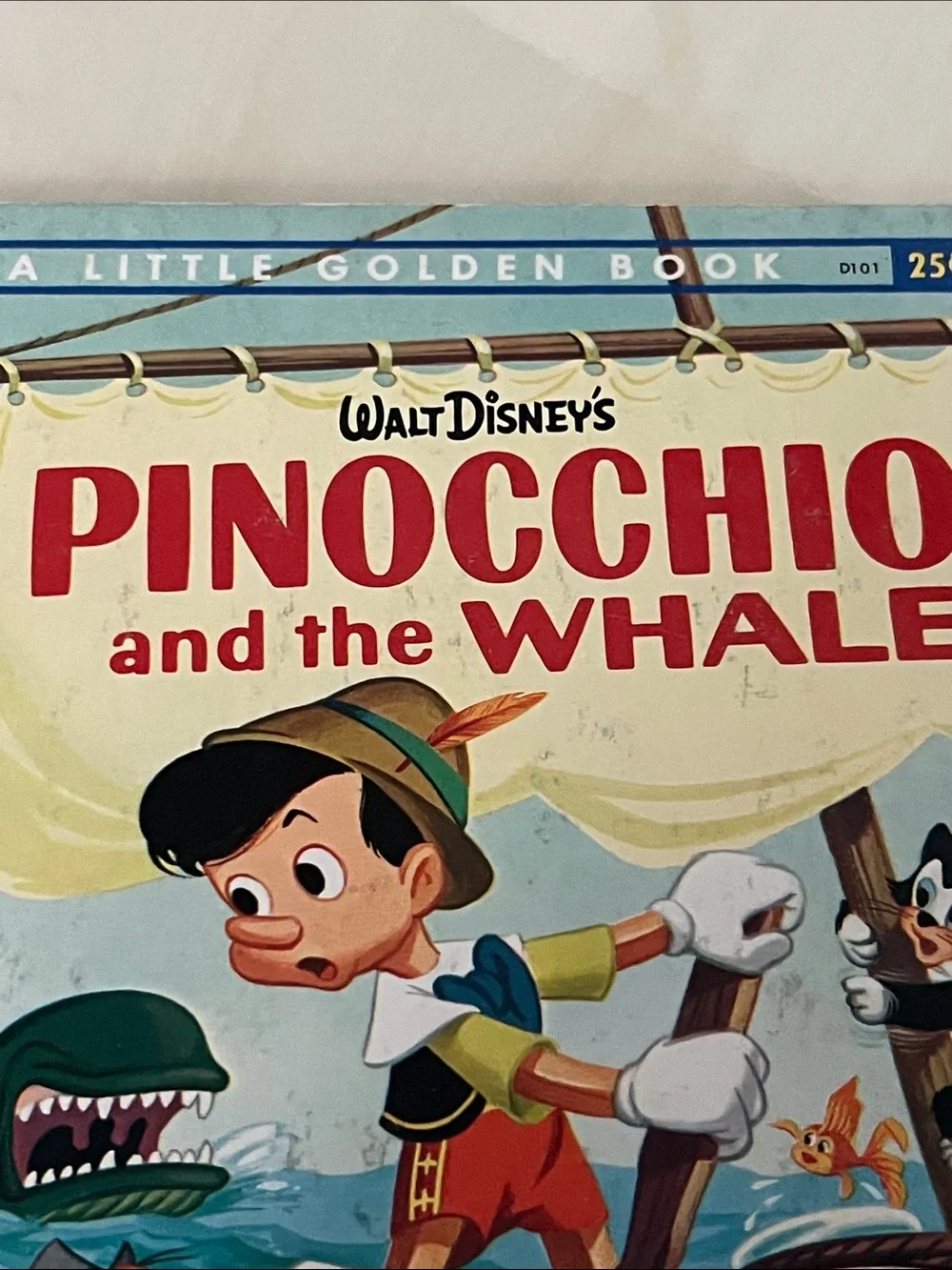 A Little Golden Book Disney Pinocchio